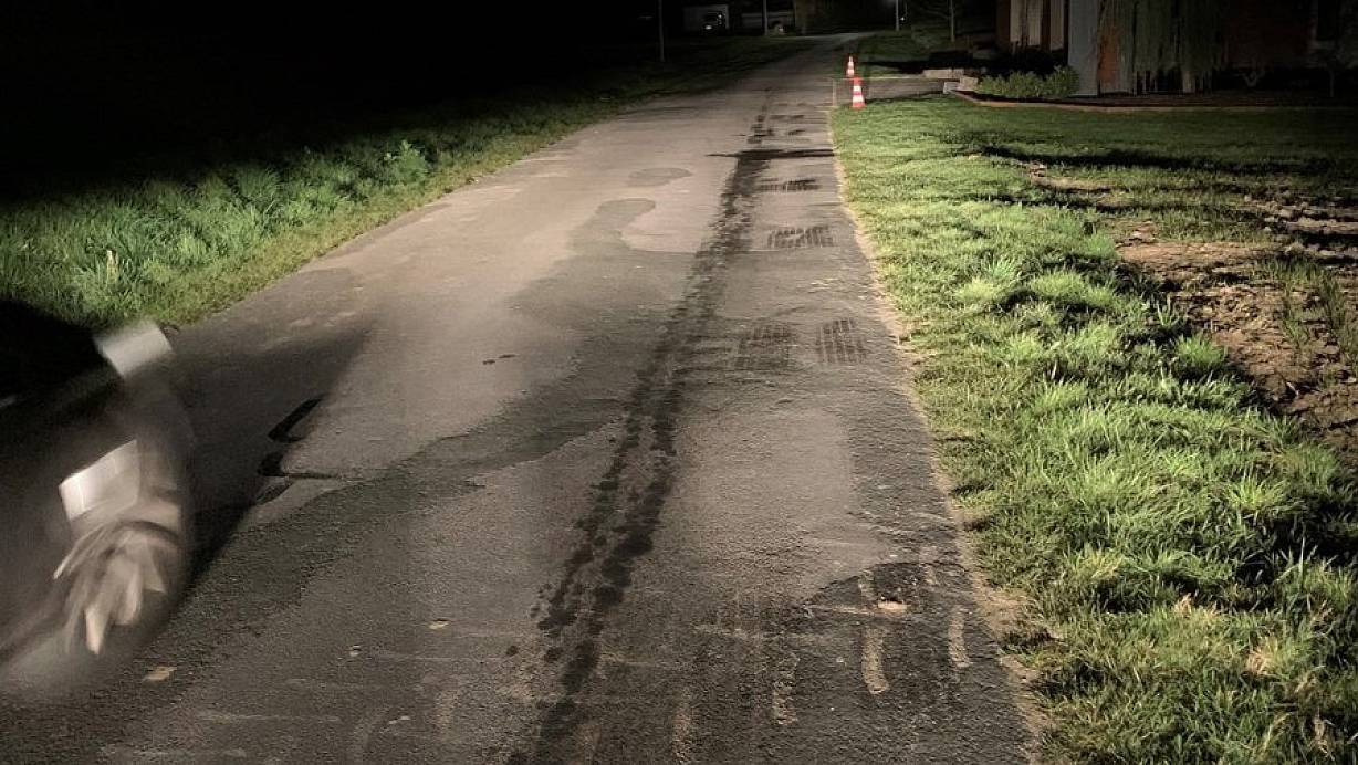 Die Ölspur zog sich vom Bökenweg ausgehend über die Straßen Hobrink, Hongsener Weg und Büttendorfer Straße. | © Gemeinde Hüllhorst