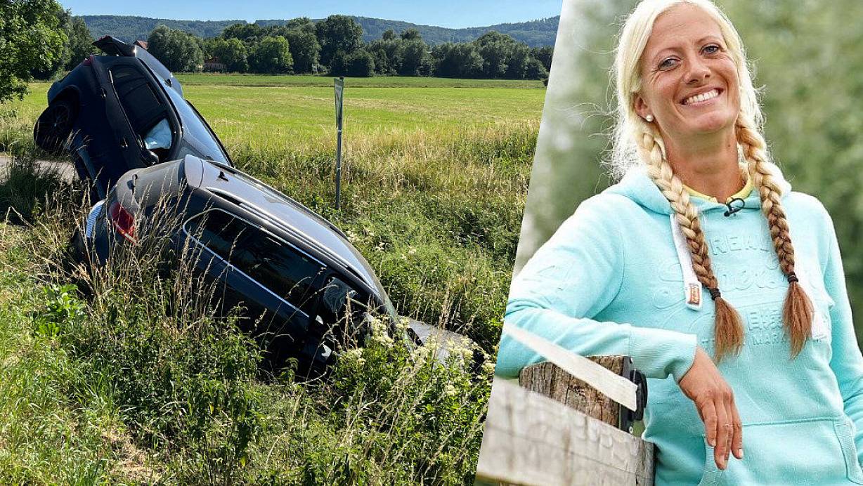Autounfall mit Pferdeanhänger: „Bauer sucht Frau“-Star Denise und Tochter (2) verwickelt | nw.de