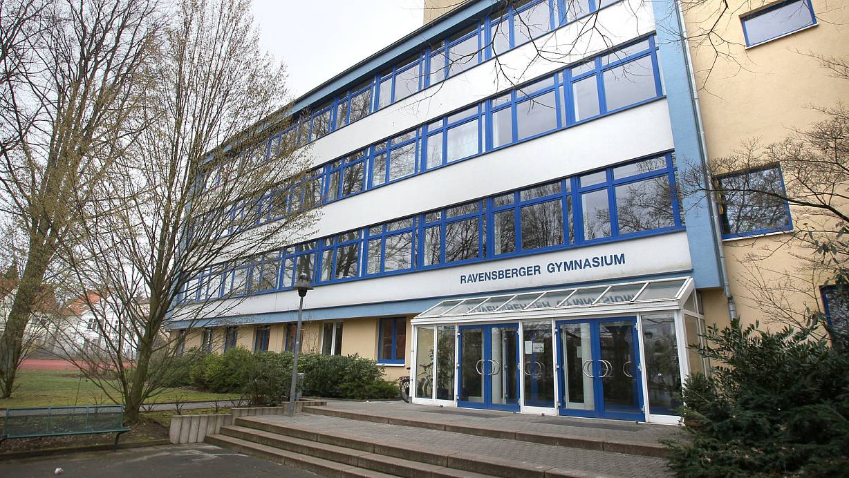 Im Juli 2018 eingeweiht, jetzt abgesperrt: die Fachräume im Gymnasium. | © Frank-Michael Kiel-Steinkamp