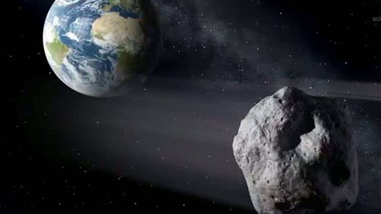 Der Asteroid 2024 YR4 könnte der Erde im Jahr 2032 gefährlich nahe kommen. (Symbolbild) | © -/ESA/P.Carril/dpa