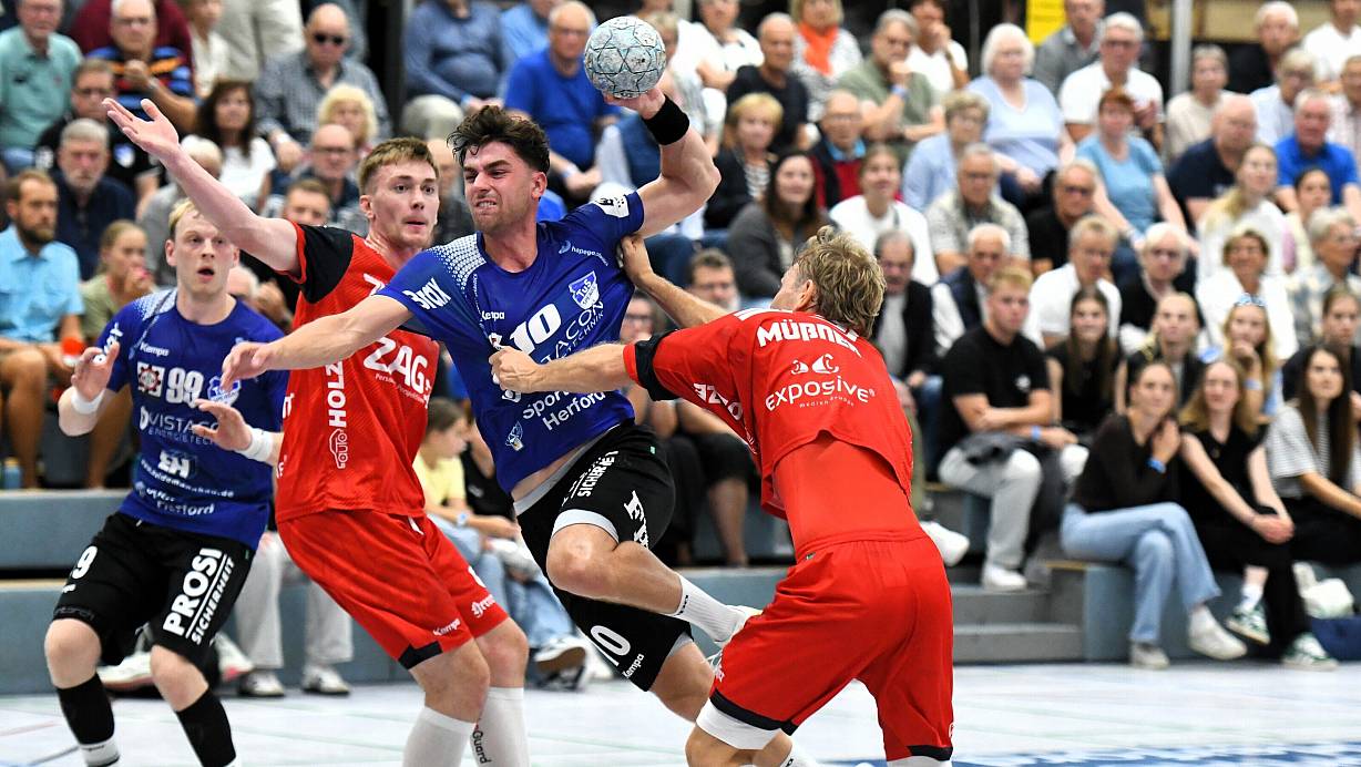 Für Spenges Treffer Nummer 40 zuständig: Vincent Hofmann. | © Jürgen Krüger