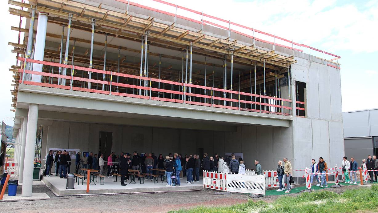 Das Erdgeschoss wird ein Schulungszentrum, in der ersten Etage wird die Verwaltung ihren Sitz haben.? | © Frank Hartmann