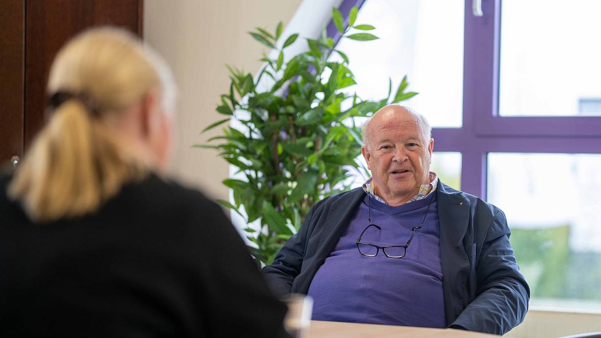 Siegbert Wortmann ist 70 Jahre alt geworden. Aus Anlass dieses besonderen Geburtstages traf sich NW-Wirtschaftsredakteurin Mareike Köstermeyer mit dem Chef und Gründer der Wortmann AG. | © David Scholtissek
