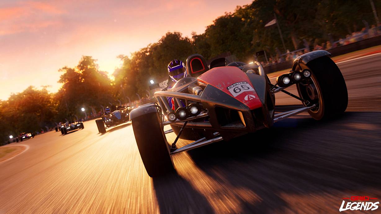 Open-Wheels-Rennen bei Sonnenuntergang, was kann es in diesem Frühjahr Schöneres geben? Außer Frieden natürlich. | © EA Games