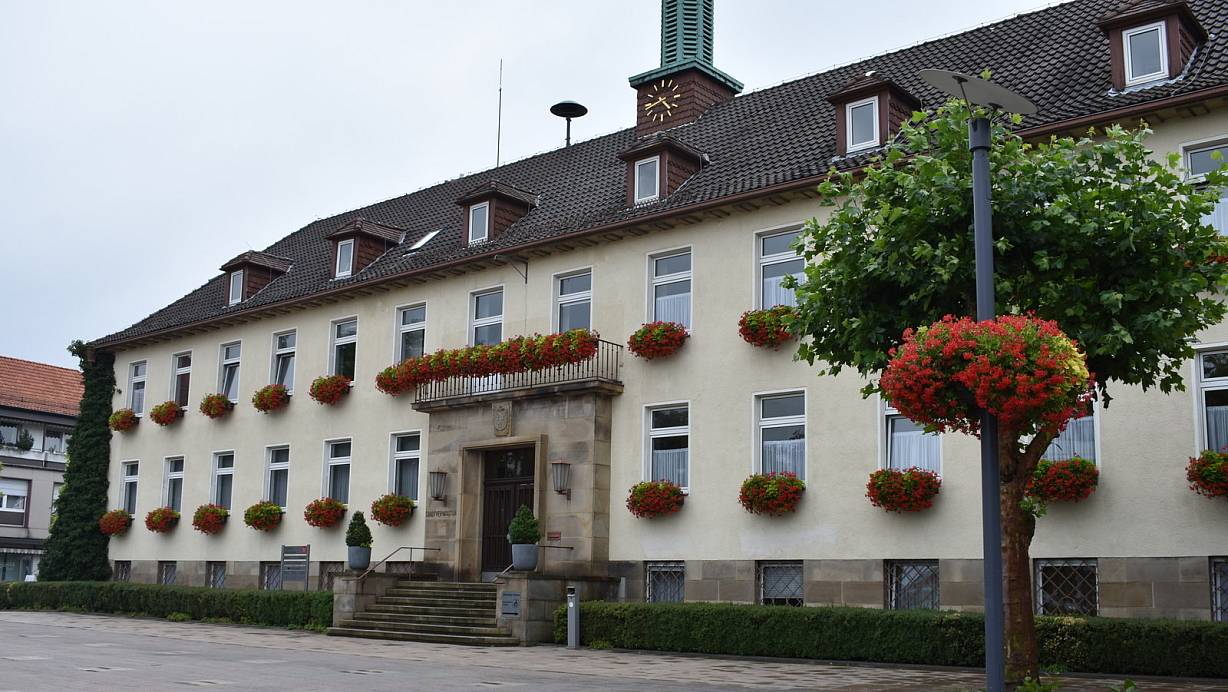 Das Rathaus in Bad Lippspringe. | © Svenja Ludwig