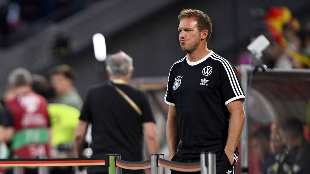 Hat eine klare Meinung zu den Pfiffen der deutschen Fans zur Halbzeitpause des Spiels gegen Nordirland: Julian Nagelsmann | © Federico Gambarini/dpa