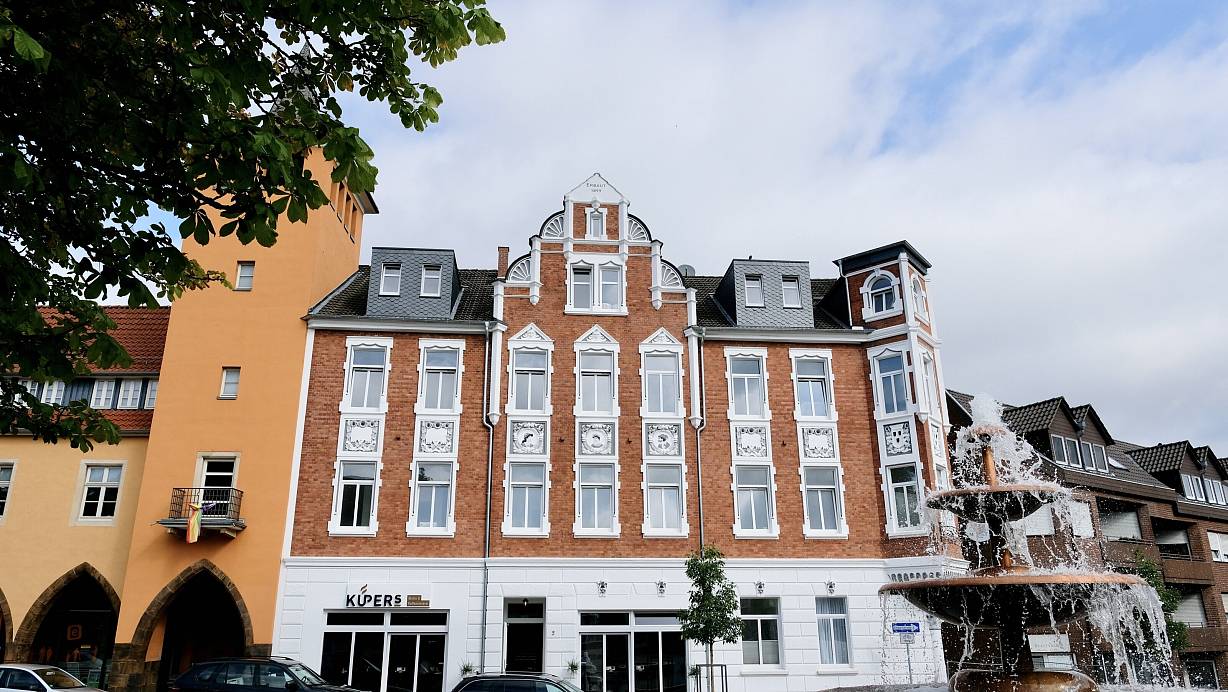 Verwirrende Markierungen auf der Lübbecker Straße