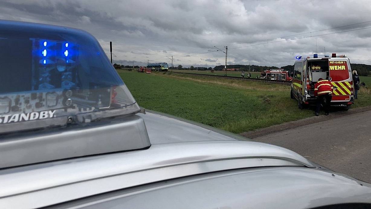 Polizei und Feuerwehr waren vor Ort. | © Jan Henning Rogge