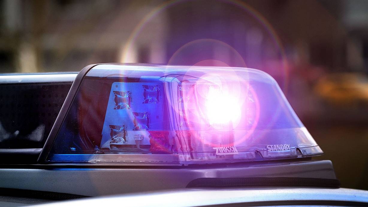 Die Polizei eilte zu einem Unfall auf der Duisburger Straße in Höhe Bockschatz Hof. | © Andreas Frücht