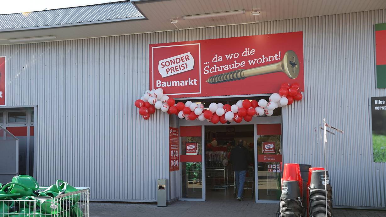 Der erste Discount-Baumarkt hat in der Kurstadt er&ouml;ffnet. | &copy; Nicole Sielermann