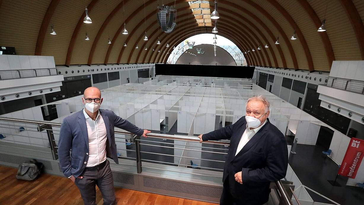 Das Bielefelder Impfzentrum schließt. | © Wolfgang Rudolf
