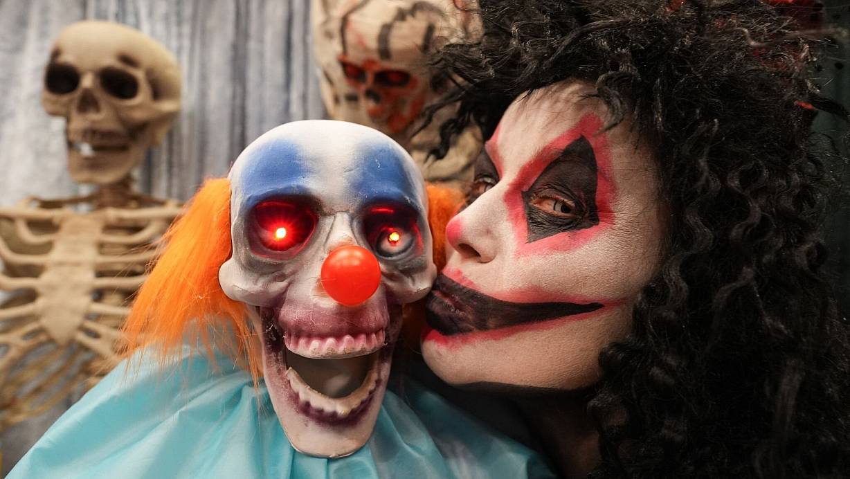 Die NW sucht das schönste Grusel-Halloween-Foto aus dem Kreis Herford. Das Mitmachen lohnt sich. Es gibt ein Profi-Fotoshooting zu gewinnen. | © Marcus Brandt/dpa