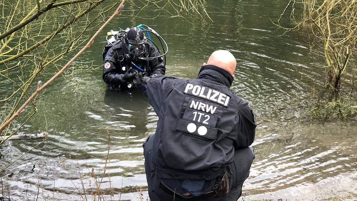 Die Polizei sucht den Senior im Bergsee. | © Stefanie Dullweber