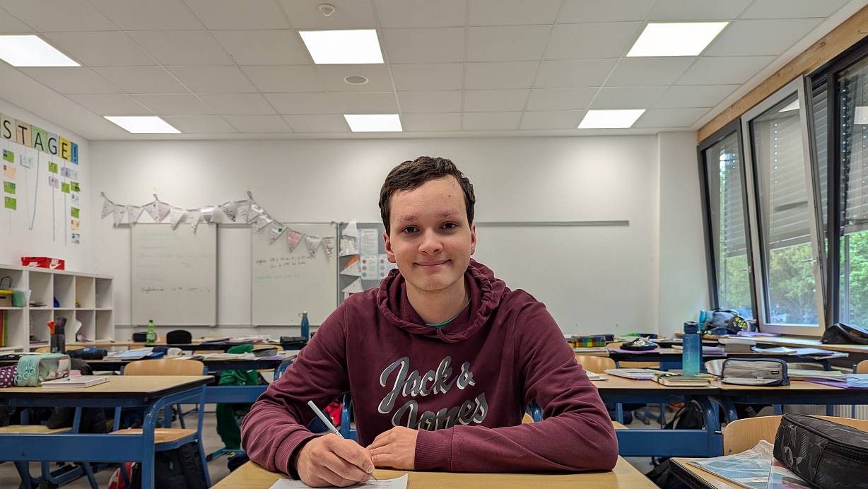So sieht es aus, wenn Clemens Böke sich für die nächste Mathe-Klausur vorbereitet. | © Alex Wall