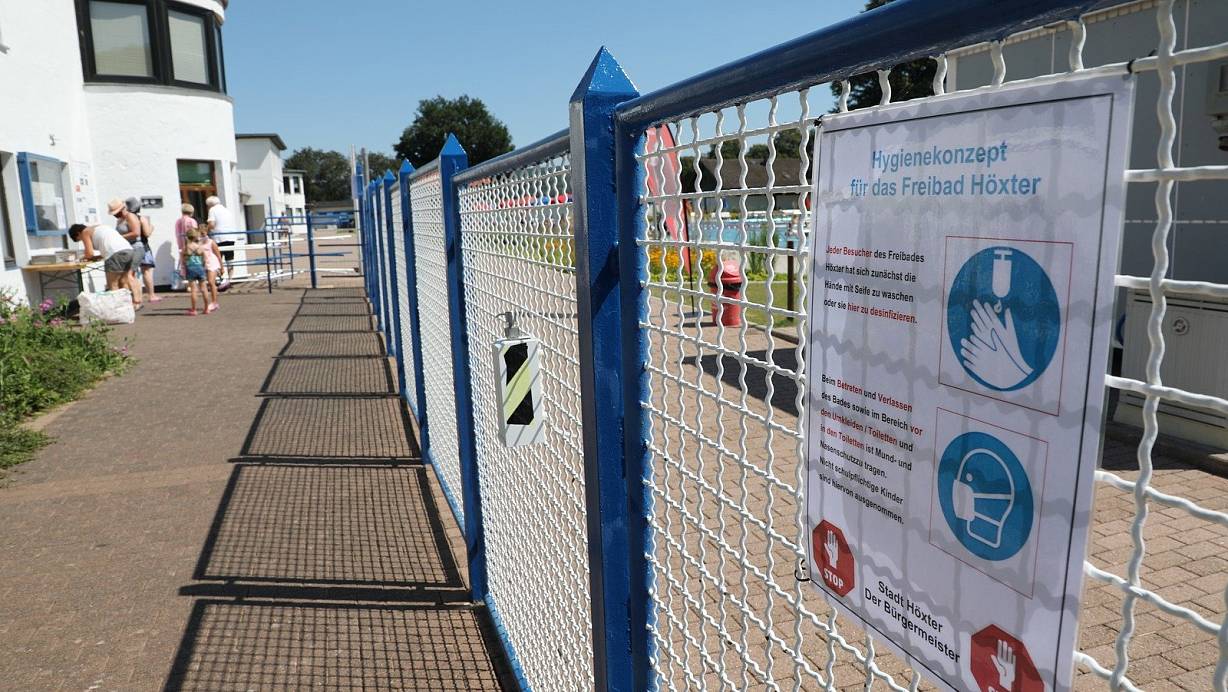 Das Freibad ist seit Mitte September nach dem Saisonende geschlossen. Zur nächsten Badesaison soll es einen neuen Eingang geben. | © Simone Flörke