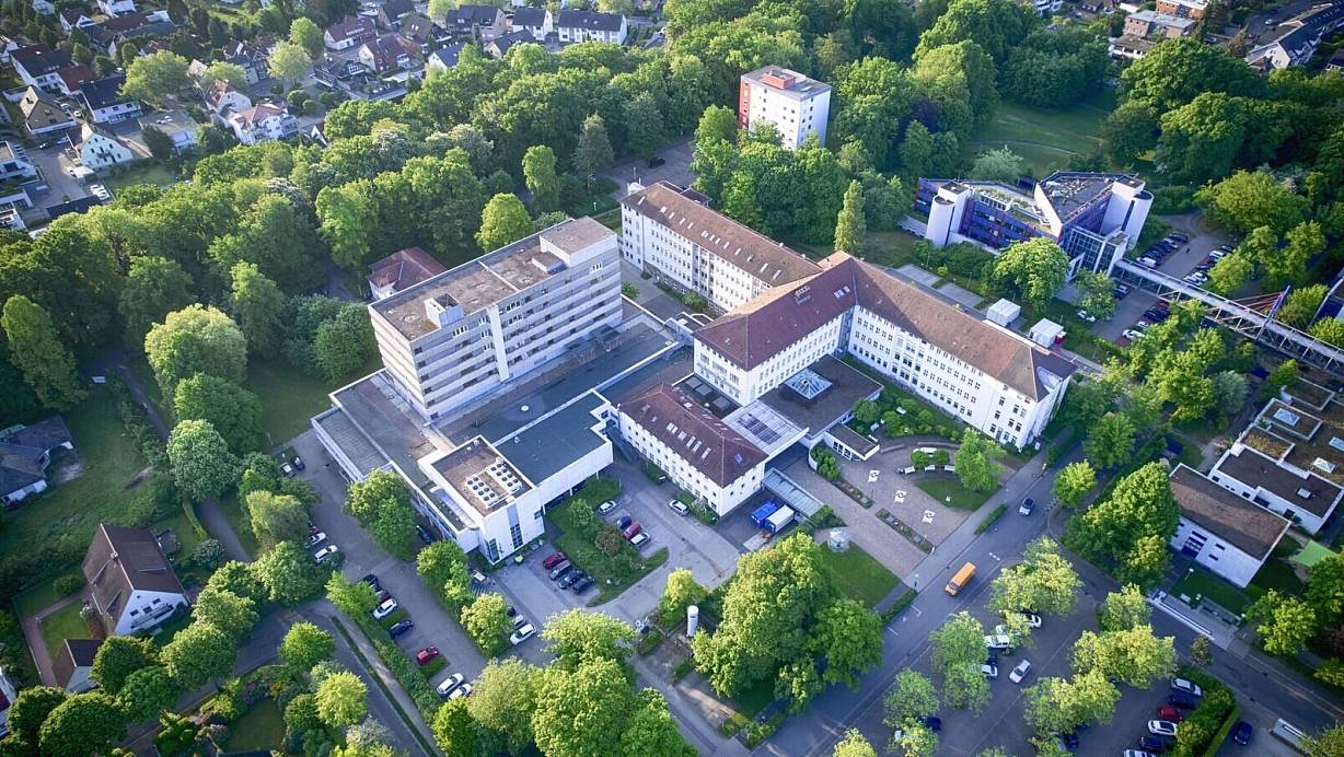 Das Krankenhaus Bad Oeynhausen soll nach den Pl&auml;nen des M&uuml;hlenkreises in der Nachbarschaft zum Herz- und Diabeteszentrum neu gebaut werden. Die Auguste-Viktoria-Klinik soll in dem Neubau ebenfalls Platz finden. | &copy; THORSTEN ULONSKA