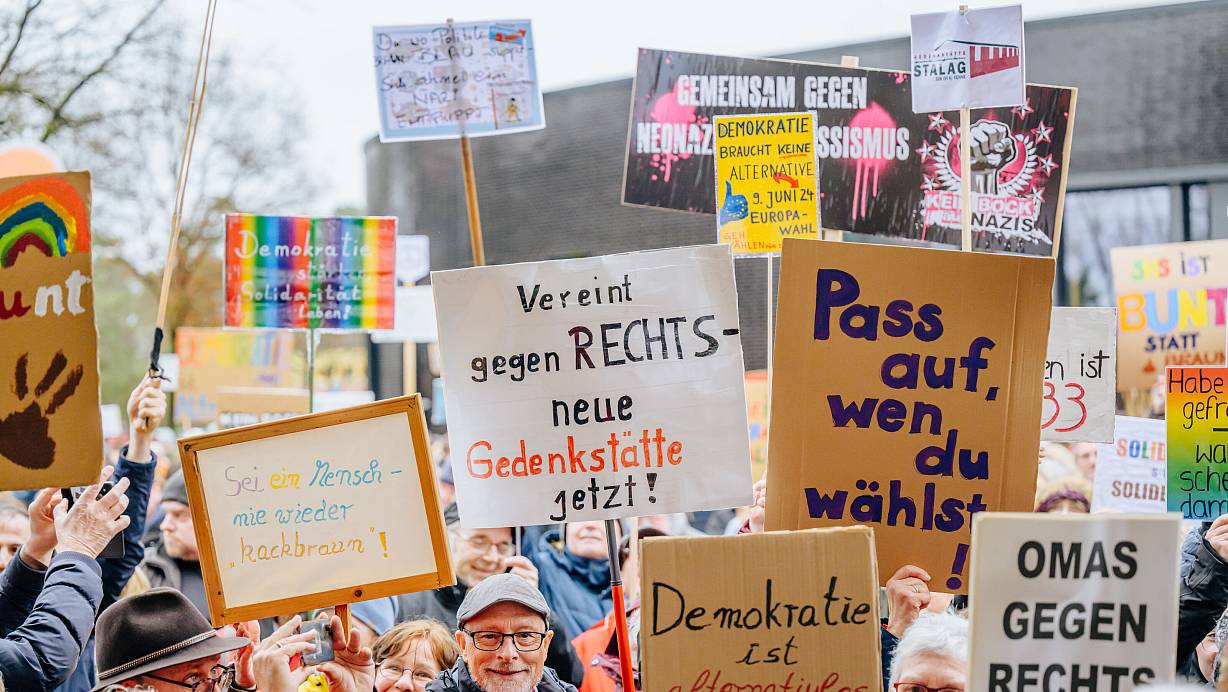 Proteste gegen rechts in OWL Zwei Demos am Dienstag im Kreis Lippe nw.de