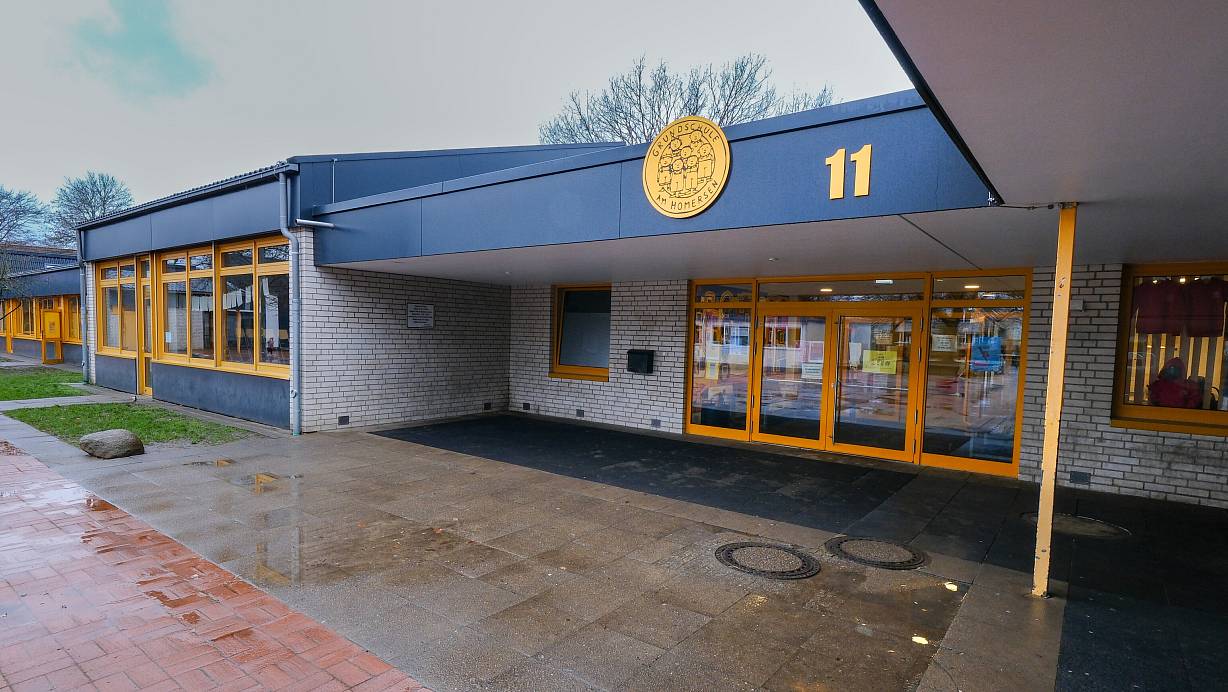 In der Grundschule Am Homersen in Heepen soll die OGS erweitert werden. | © Andreas Zobe