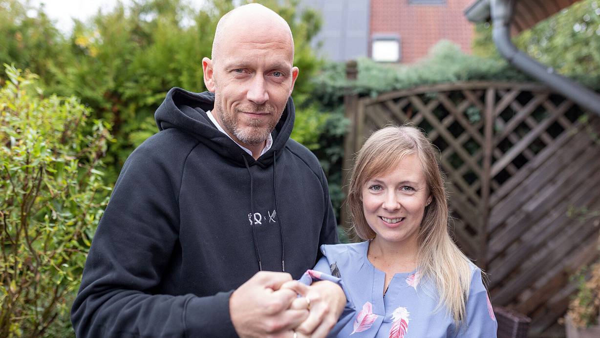 Sie wurden bei der TV-Show "Hochzeit auf den ersten Blick" füreinander ausgewählt: Bielefelderin Michaela Krause und ihr Mann Oliver. | © Oliver Krato