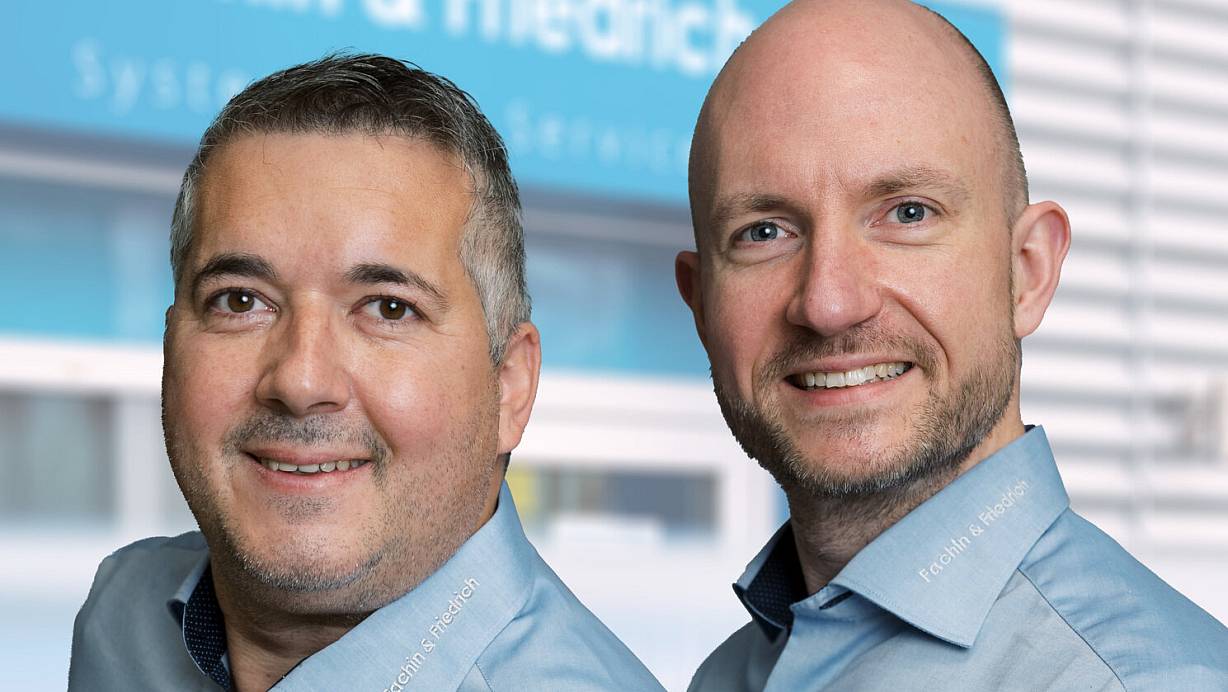 Firmengründer Christian Fachin (l.) und Geschäftsführer Björn Friedrich haben entschieden, sich auf Geschäftskunden zu konzentrieren. | © Hahn Photography