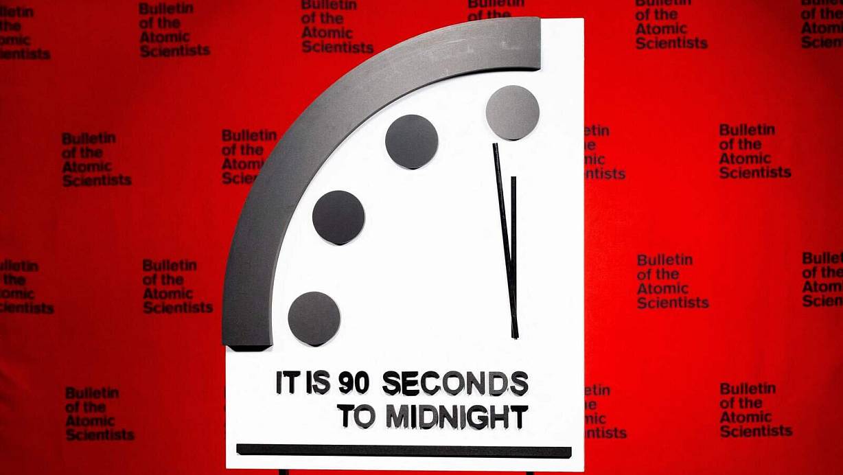 "Wir leben in einer Zeit beispielloser Gefahr, und die Weltuntergangsuhr spiegelt diese Realität wider", sagte Bulletin-Chefin Rachel Bronson. | © AFP or licensors