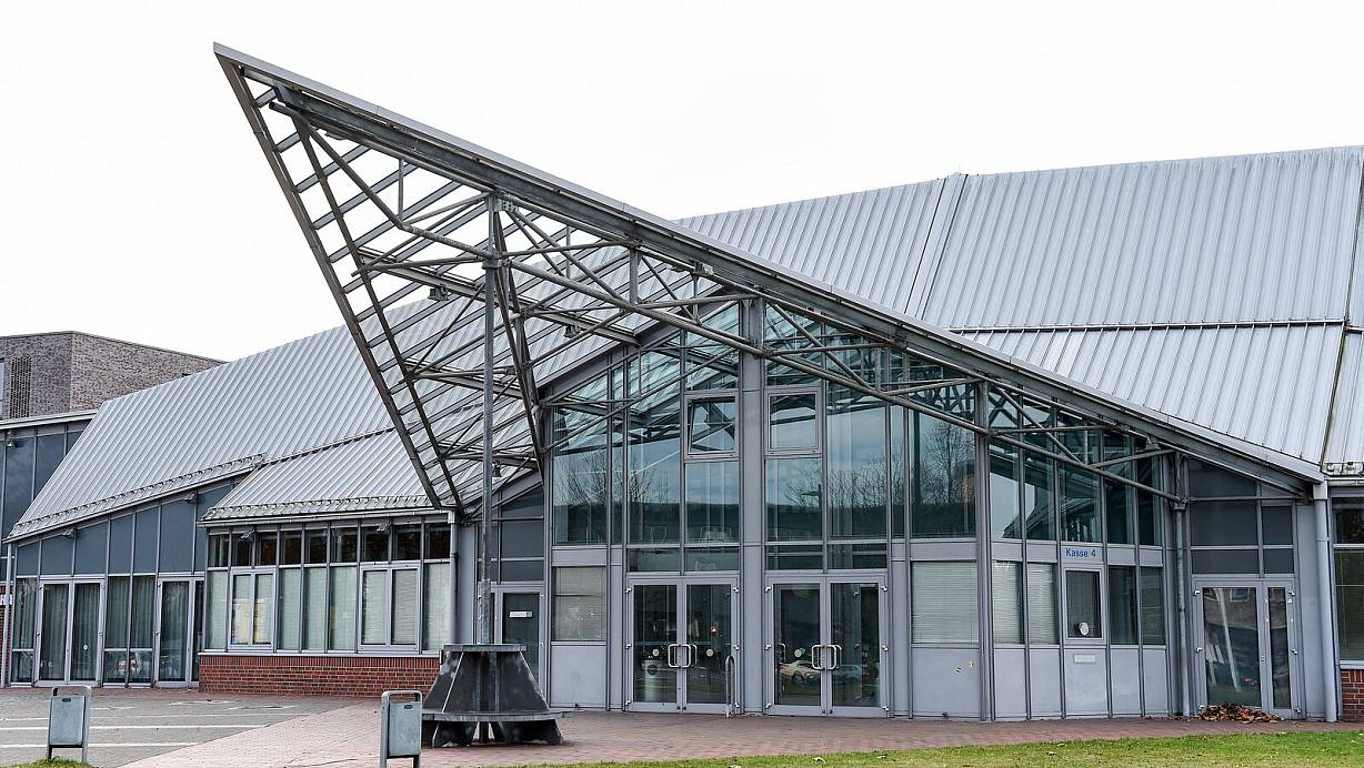 In der Seidensticker Halle waren zeitweise mehr als 180 Gefüchtete aus der Ukraine untergebracht. Anfang Juni steht sie wieder für den Sport zur Verfügung. | © Christian Weische