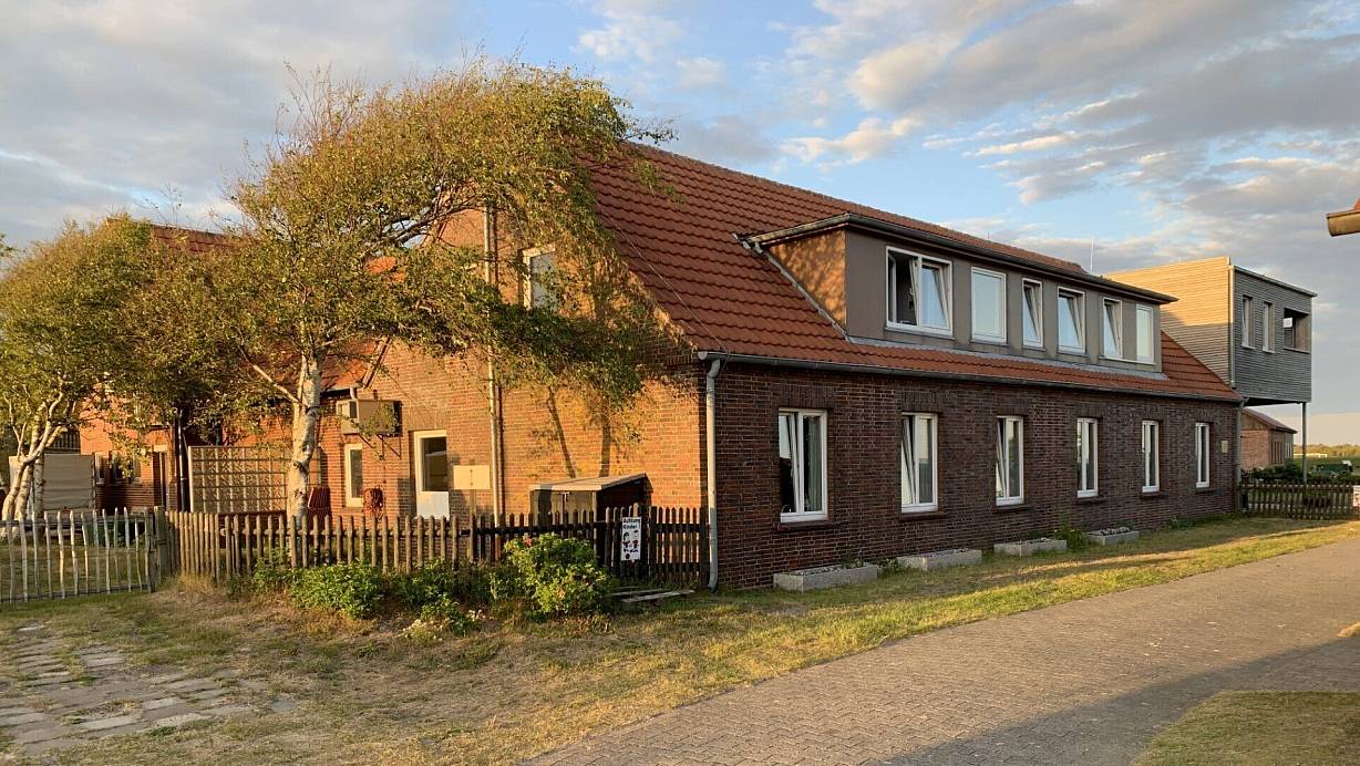 Das Inselhaus liegt am Ostende der Insel, mitten im Nationalpark Niedersächsisches Wattenmeer. | © Privat