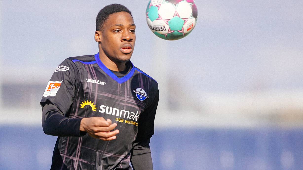 SCP-Rechtsverteidiger Frederic Ananou gehörte in Regensburg zu den besseren Akteuren im Team von Lukas Kwasniok. | © Besim Mazhiqi