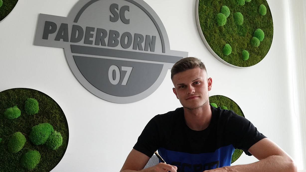 Der 20-jährige Fabrice Hartmann hat einen Leihvertrag beim SC Paderborn unterschrieben. | © SC Paderborn