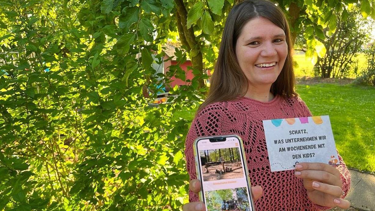 Nicole Johannfunke will mit ihrer Plattform ausflugmitkids.de anderen Familien Inspirationen für Ausflüge in OWL und Umgebung geben. | © Nicole Johannfunke