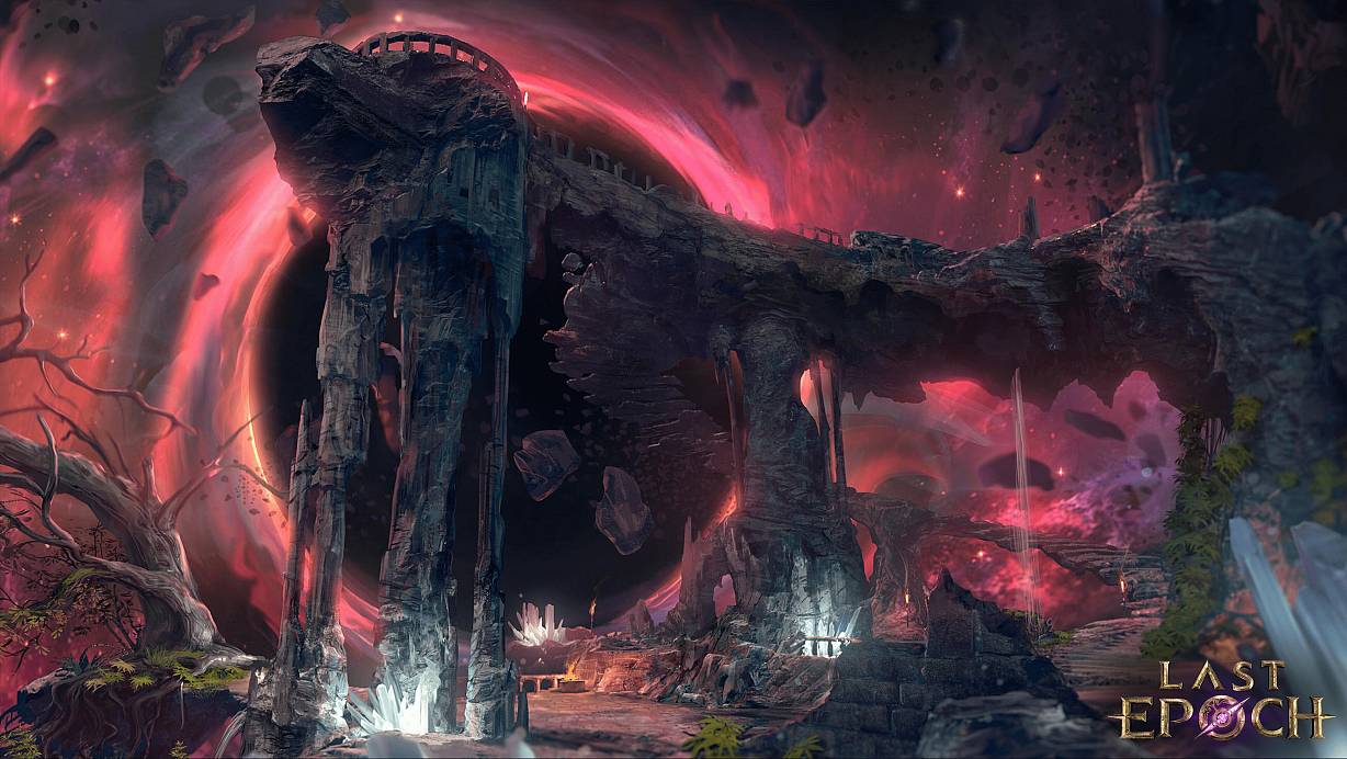 Im Action-Rollenspiel „Last Epoch“ reisen wir durch die Zeit und erleben im letzten Zeitalter eine Welt, die sich langsam auflöst. | © Eleventh Hour Games