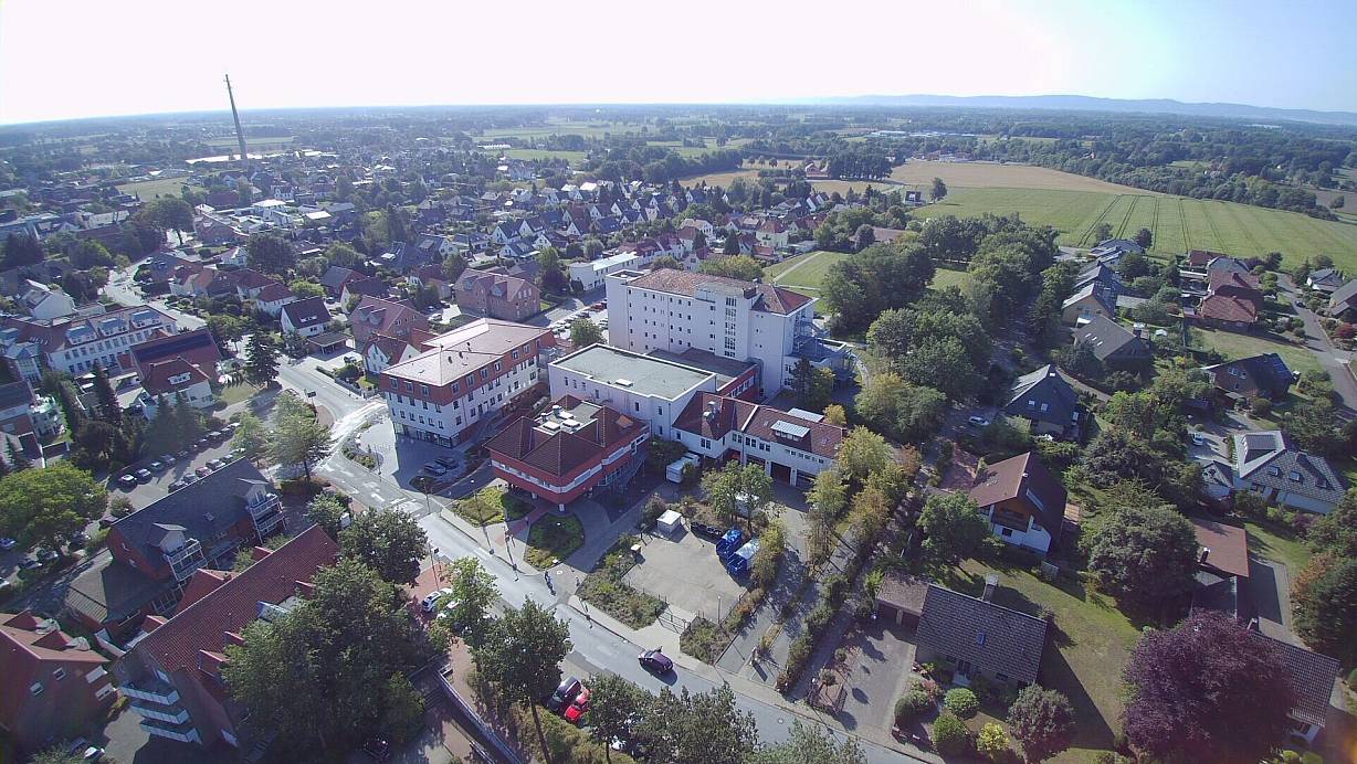 Das Rahdener Krankenhaus hat eine wechselvolle Geschichte hinter sich. | &copy; Torsten Hagemann