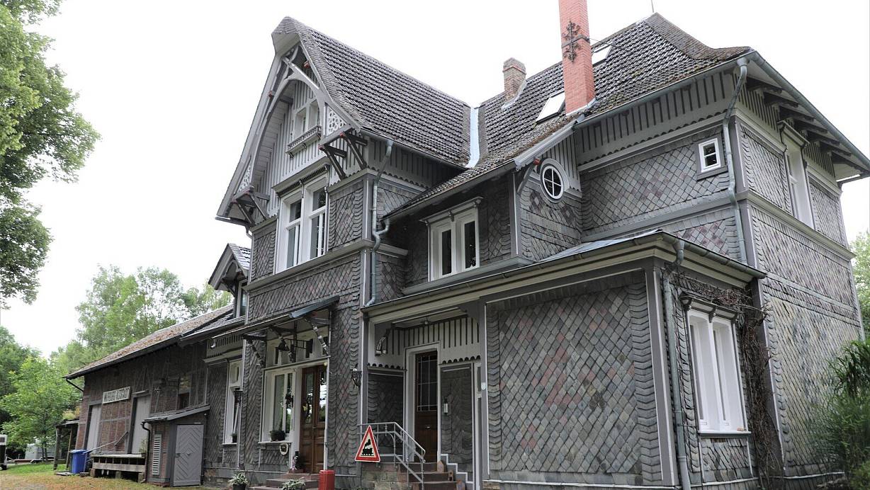 Der ehemalige Bahnhof Warburg Altstadt steht unter Denkmalschutz. | © Simone Flörke