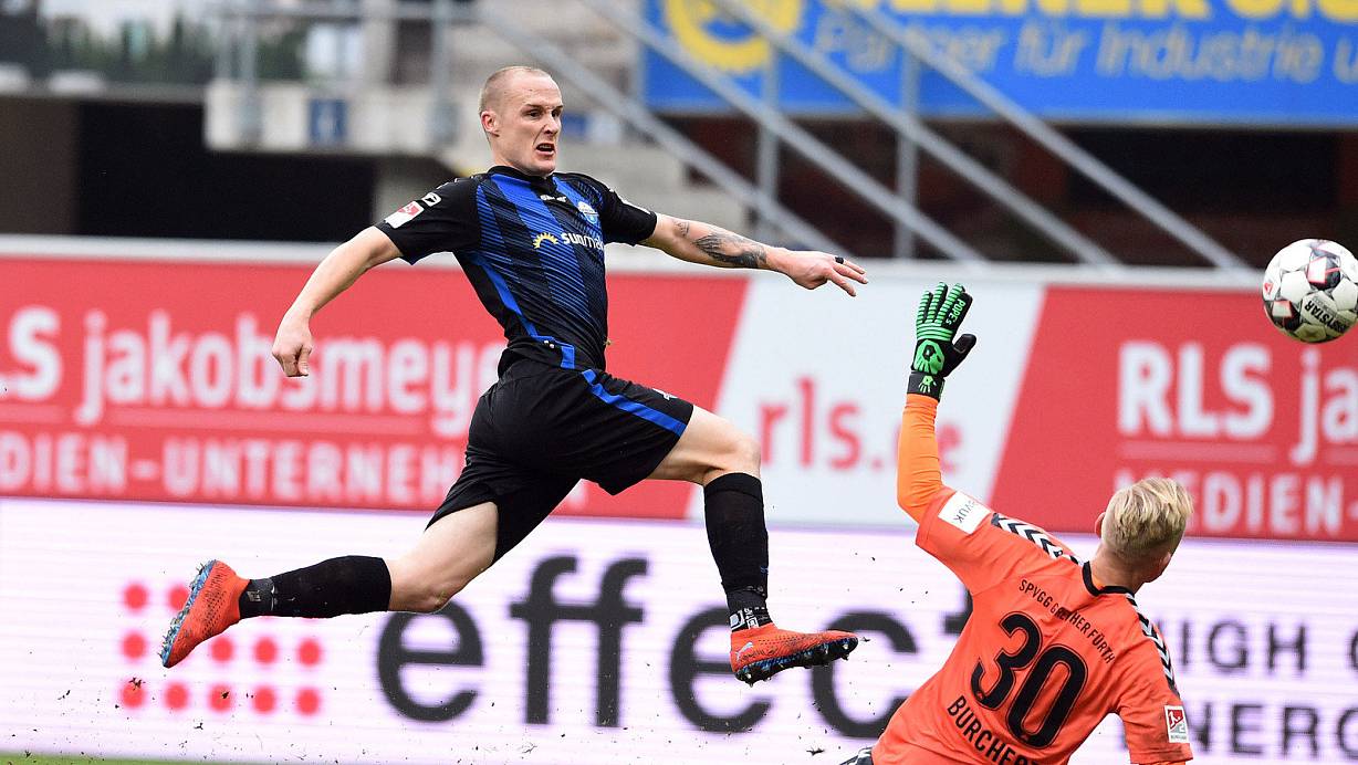 In der Aufstiegssaion schlug der SC Paderborn die Fürther mit 6:0. Sven Michel traf dabei doppelt. Doch diesmal muss der SCP auswärts antreten. | © (c) Marc Köppelmann / Ulrich Petzold