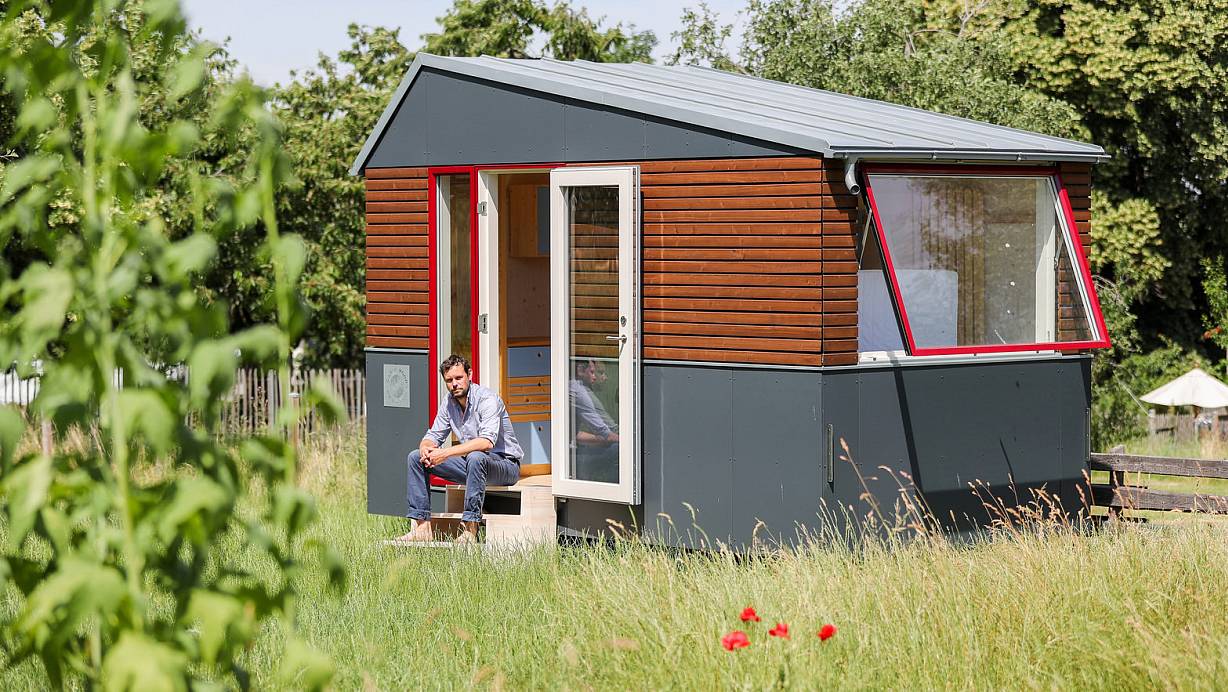 Tiny Houses - dt. winzige Häuser - sind derzeit absolut im Trend. In Harsewinkel und Borgholzhausen sollen spezielle Flächen dafür ausgewiesen werden. | © Symbolfoto/picture alliance