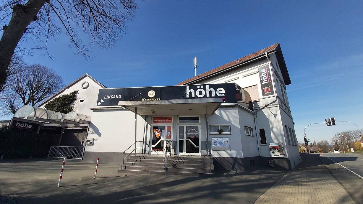 Die Wilhelmshöhe in Bünde ist die älteste noch existierende Diskothek Deutschlands. | © Florian Weyand