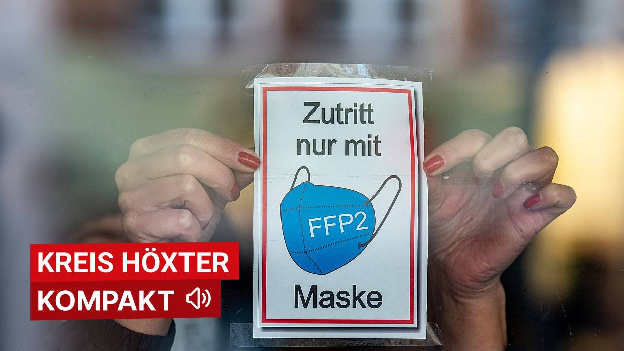 Maskenpflicht - in Krankenhäusern im Kreis Höxter ist das Tragen von Masken wieder erwünscht - in mancher Infektionssprechstunde beim Hausarzt sogar Pflicht. | © Neue Westfälische