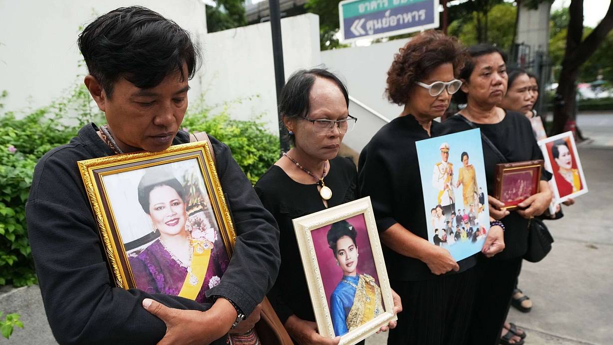 In Thailand ist die Trauer um Sirikit groß. | © Sakchai Lalit/AP/dpa