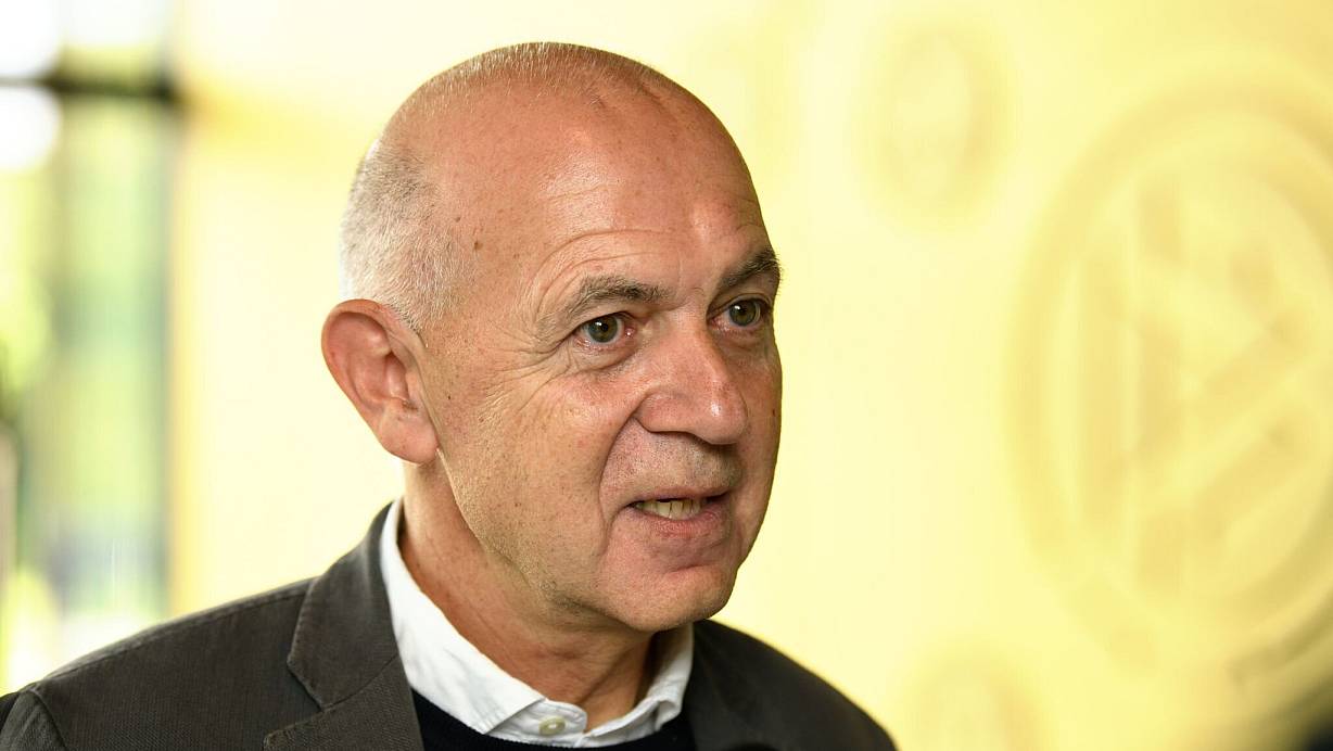 Bernd Neuendorf hat Pläne für die Frauen-Bundesliga. | © Ardavan Safari/dpa