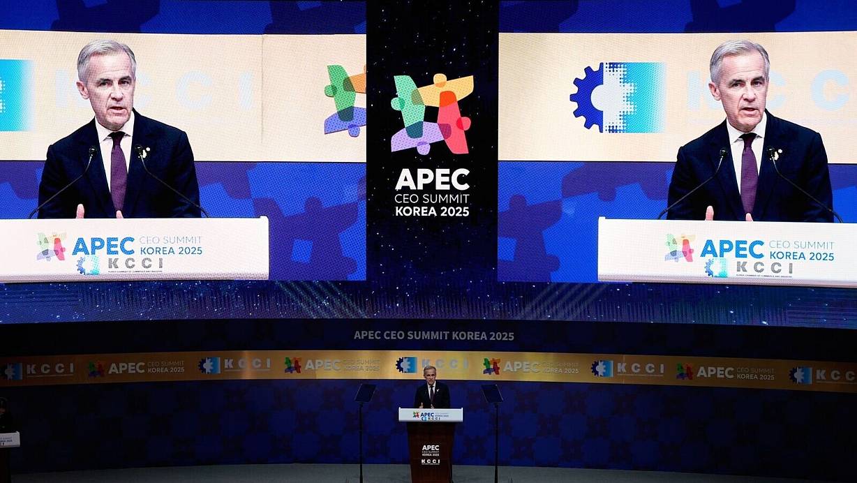 Kanadas Premierminister traf Chinas Staatschef Xi beim Apec-Gipfel | © Ng Han Guan/AP/dpa