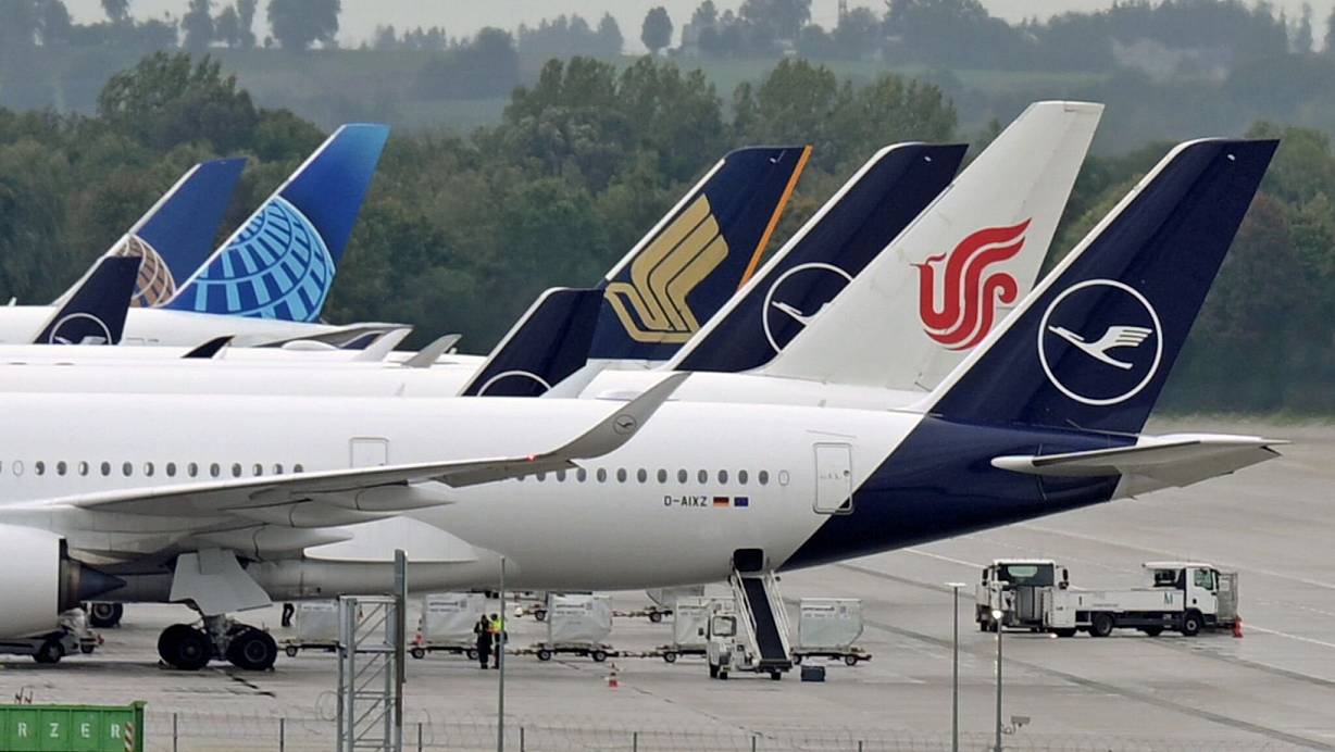 So viele Fluggesellschaften wie hier in München gibt es nur an wenigen deutschen Flughäfen zu sehen: Das Angebot wächst nur langsam. | © Malin Wunderlich/dpa