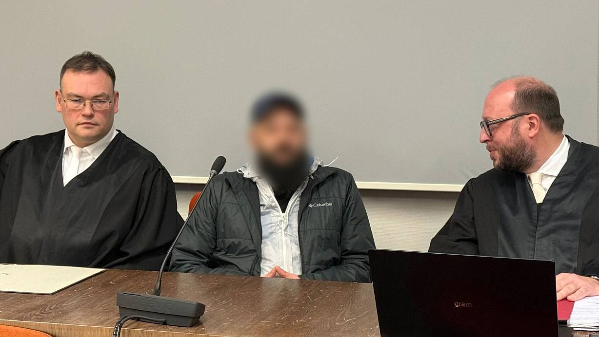 Im Oberlandesgericht München ging es um Spionage und Kämpfe in der Ostukraine. | © Elke Richter/dpa