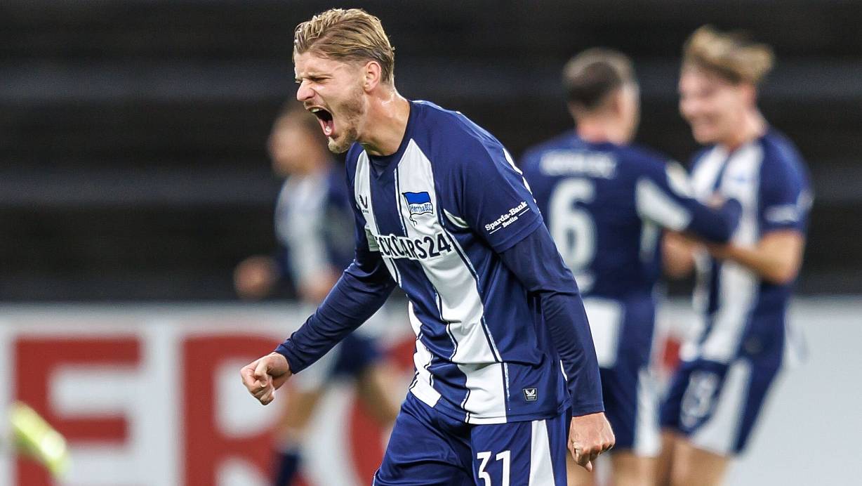 Dardai bereitete das 2:0 vor. | © Andreas Gora/dpa