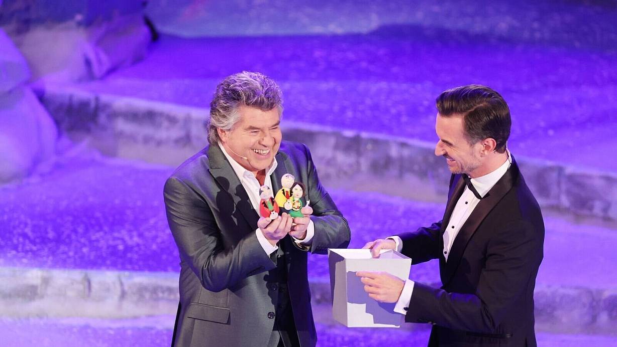 Silbereisen moderiert eine Talkshow zu Ehren von Andy Borg. (Archivbild) | © Bodo Schackow/dpa