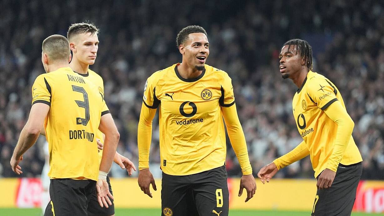 Der Sieg in Kopenhagen gibt dem BVB Rückenwind. | © Marcus Brandt/dpa