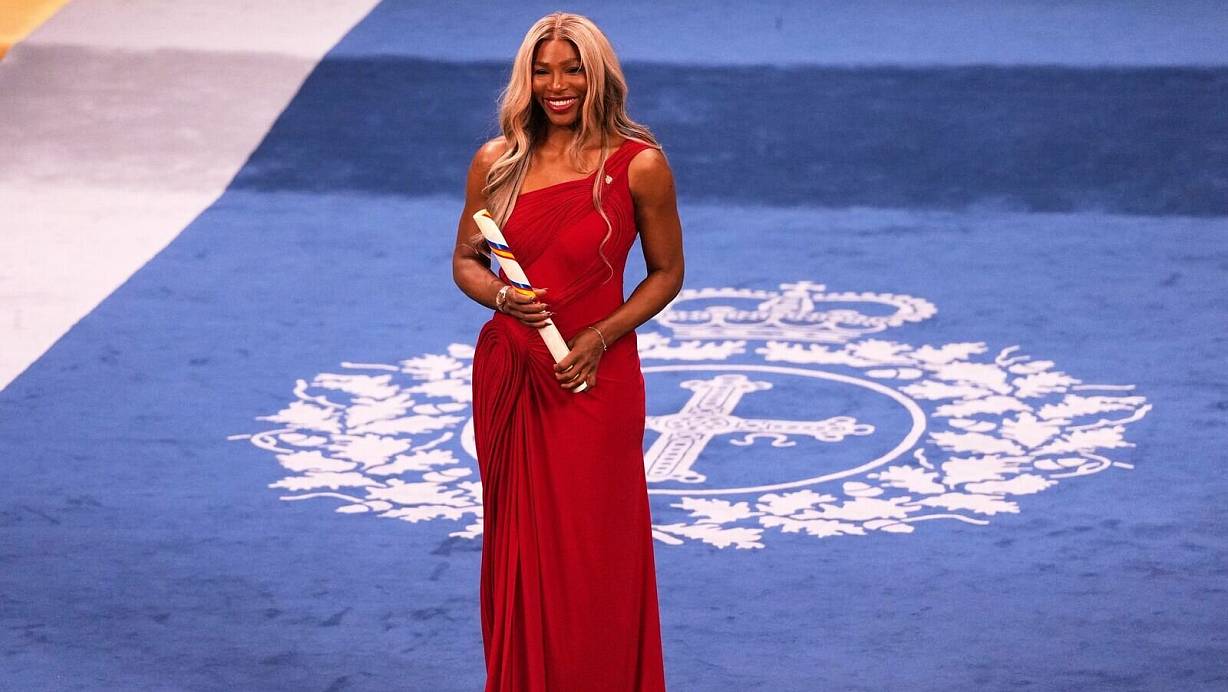 Serena Williams erhielt den Prinzessin-von-Asturien-Preis für Sport. | © Miguel Osés/AP/dpa