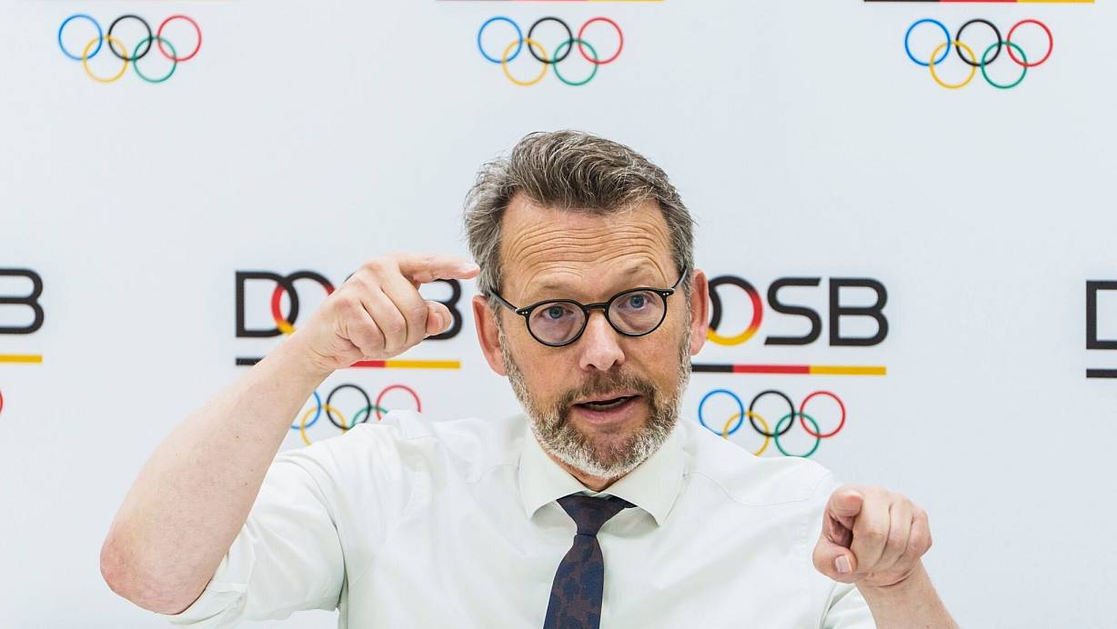 DOSB-Vorstandschef Otto Fricke sieht noch keine Vorentscheidung im Rennen um den nationalen Olympia-Kandidaten. (Archivbild) | © Andreas Arnold/dpa