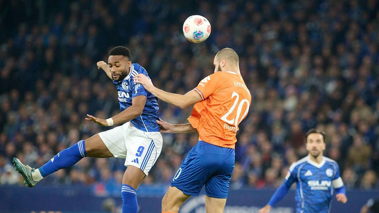 Sylla erzielte das 1:0 für Schalke. | © Bernd Thissen/dpa