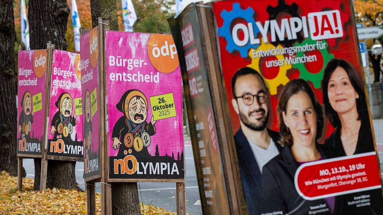 In München warben Befürworter und Gegner intensiv um eine Olympia-Bewerbung. (Archivfoto) | © Peter Kneffel/dpa