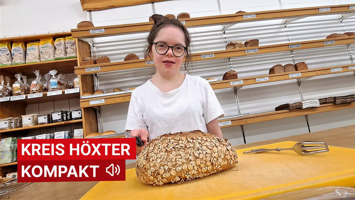 Die 25-jährige Nina Knoke hat in der Ottbergener Bäckerei der Lebenshilfe ihren Traumjob gefunden - der Weg dorthin war aber durchaus steinig. | © Neue Westfälische